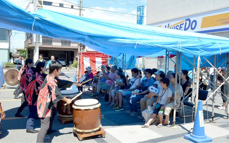 かわもくふれあい祭り